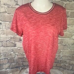 Casual Red Women's Top